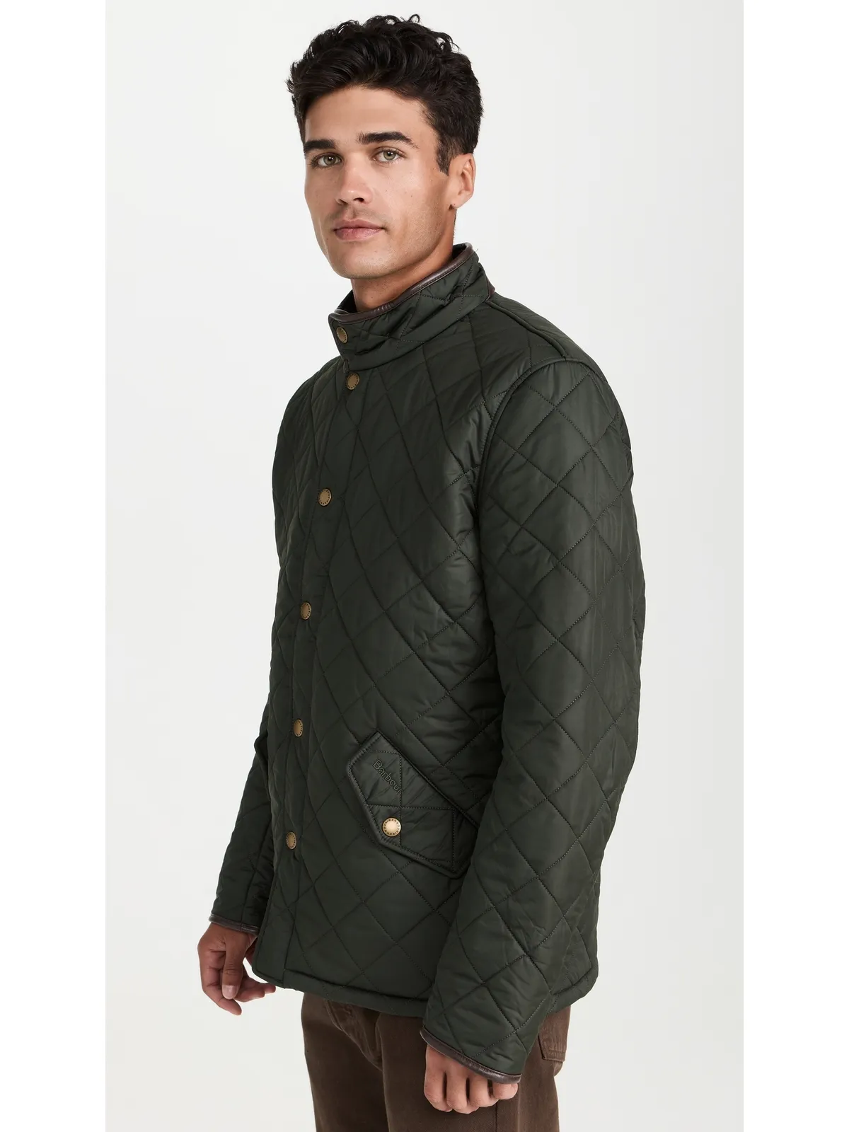 Barbour Powell キルテッドジャケット - 画像4