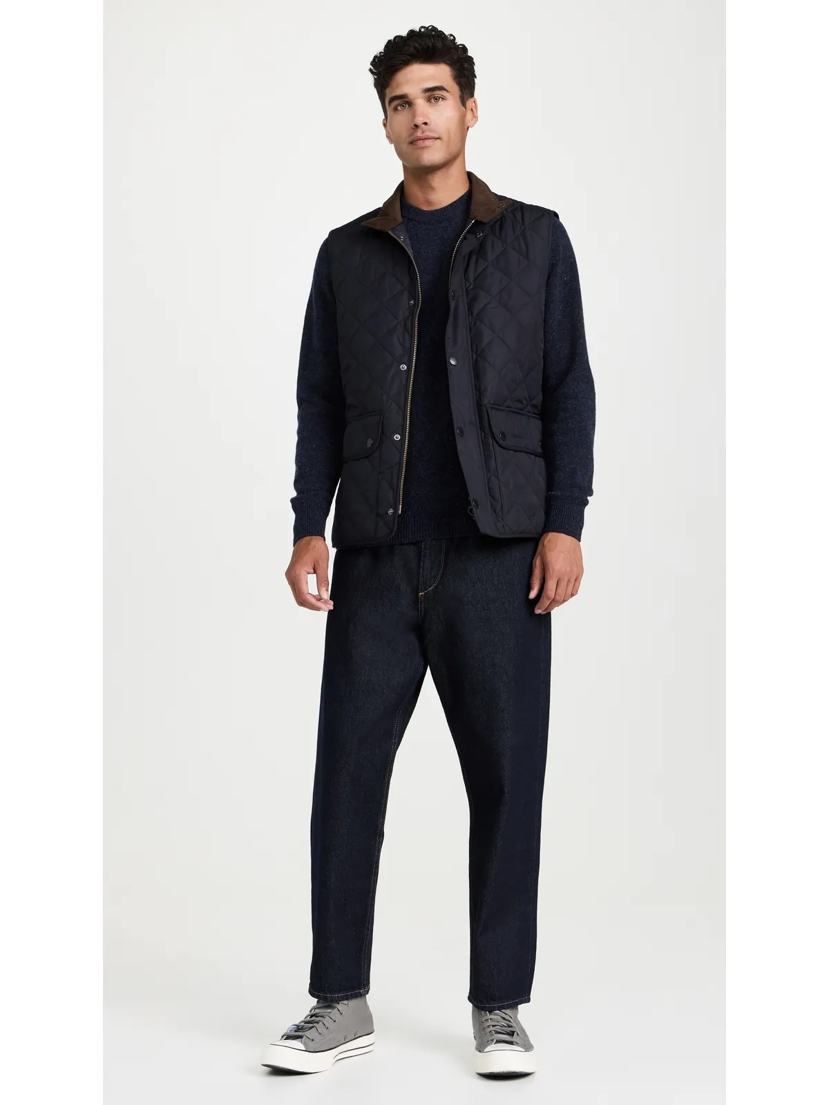 Barbour Lowerdale キルテッドベスト - 画像5