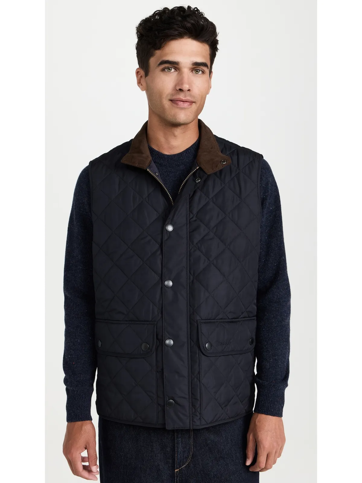 Barbour Lowerdale キルテッドベスト - 画像2