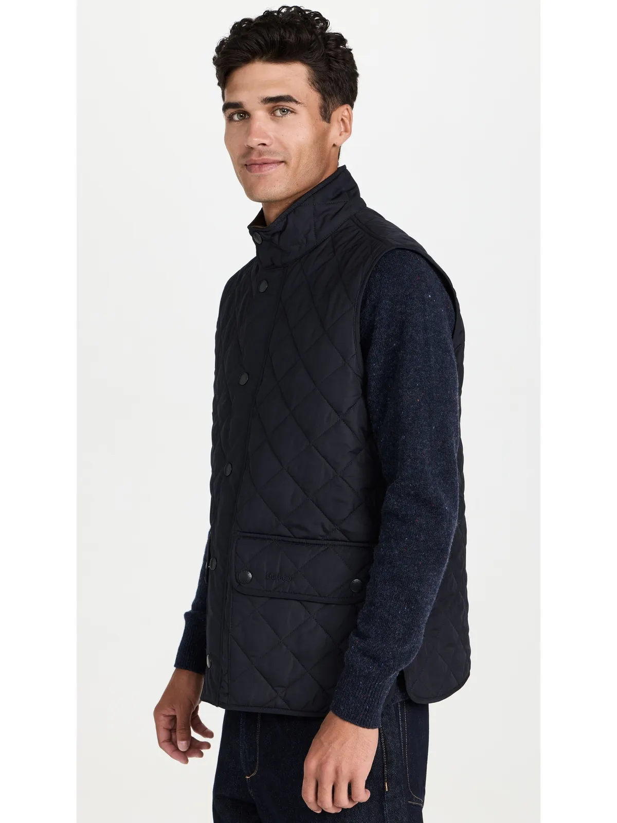Barbour Lowerdale キルテッドベスト - 画像4