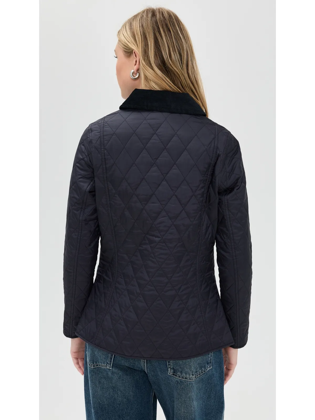 Barbour アナンダル キルト バーン ジャケット - 画像3