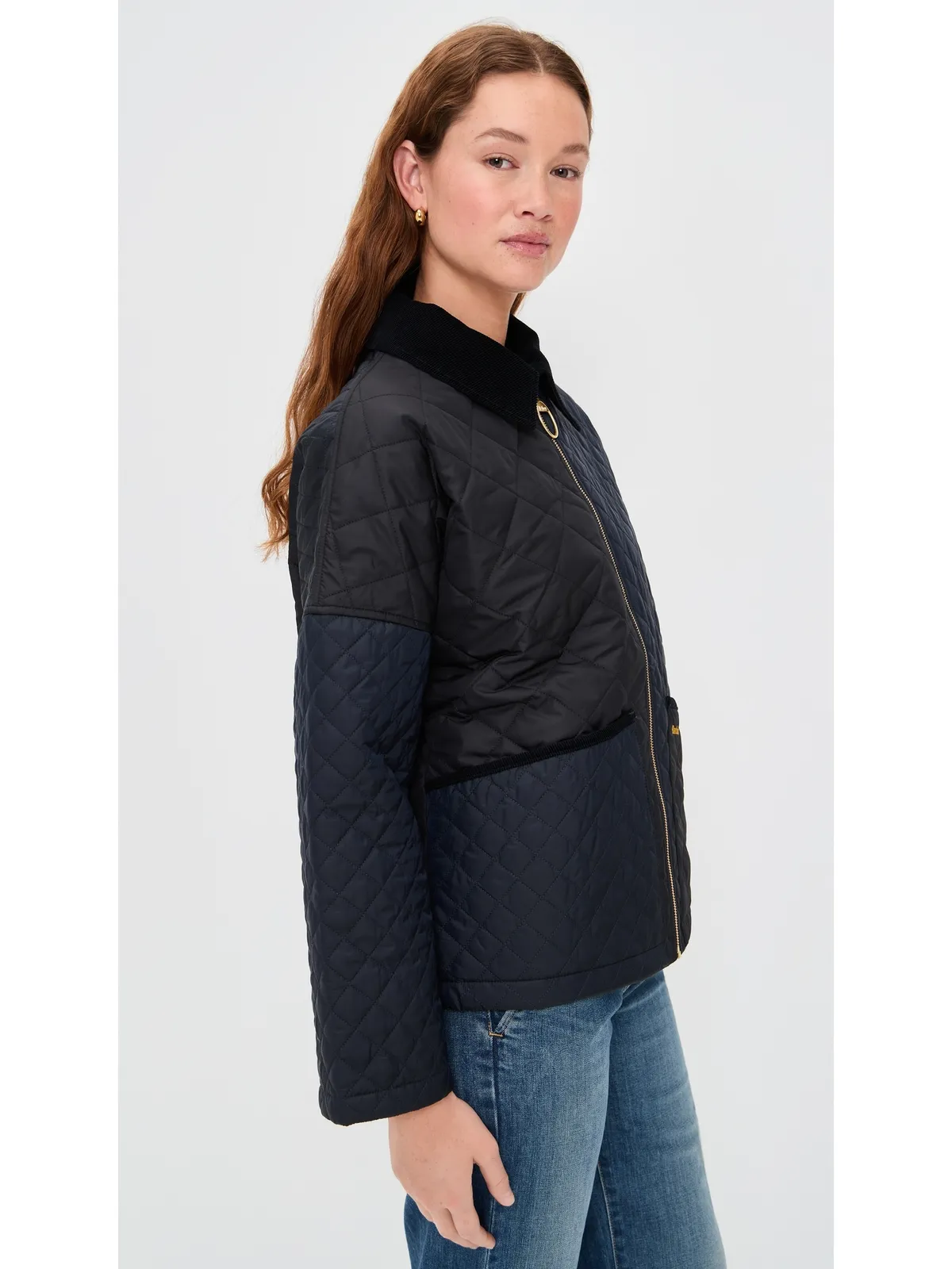 Barbour ダンビー キルテッドジャケット - 画像4