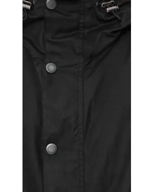 Barbour タイド ワックスジャケット ブラック - サムネイル6