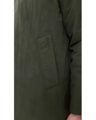 Barbour ローデン 中綿入り 撥水マックコート オリーブ - サムネイル6