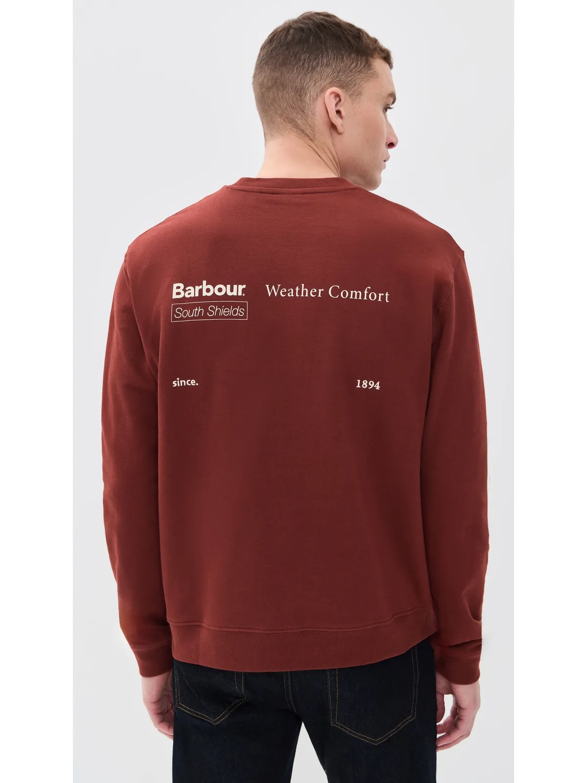 Barbour Firbank リラックスフィット スウェットシャツ - 画像3