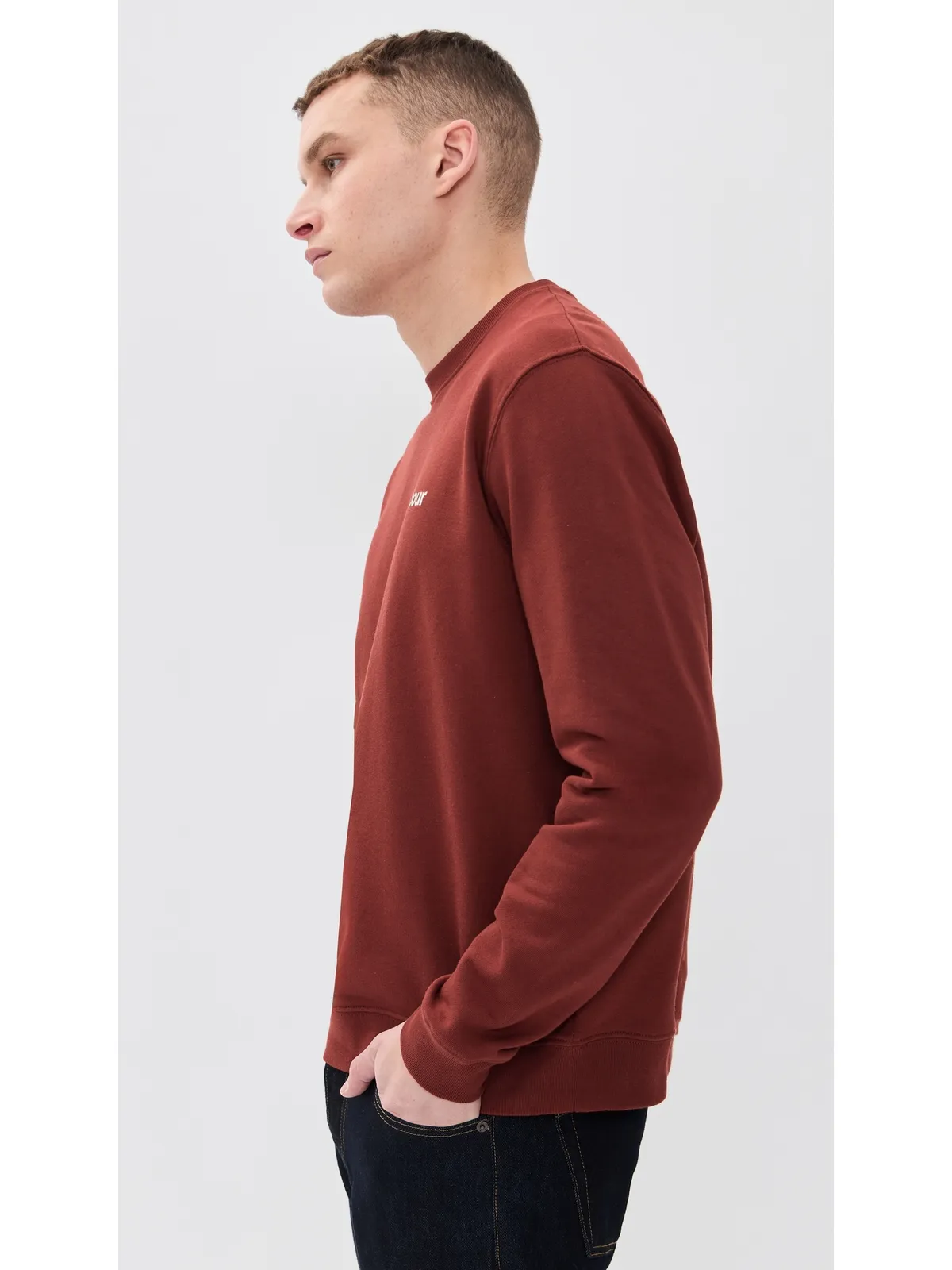 Barbour Firbank リラックスフィット スウェットシャツ - 画像4