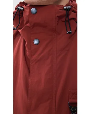 Barbour リエンジニアード シャワープルーフ ジャケット ファイアードブリック - サムネイル6