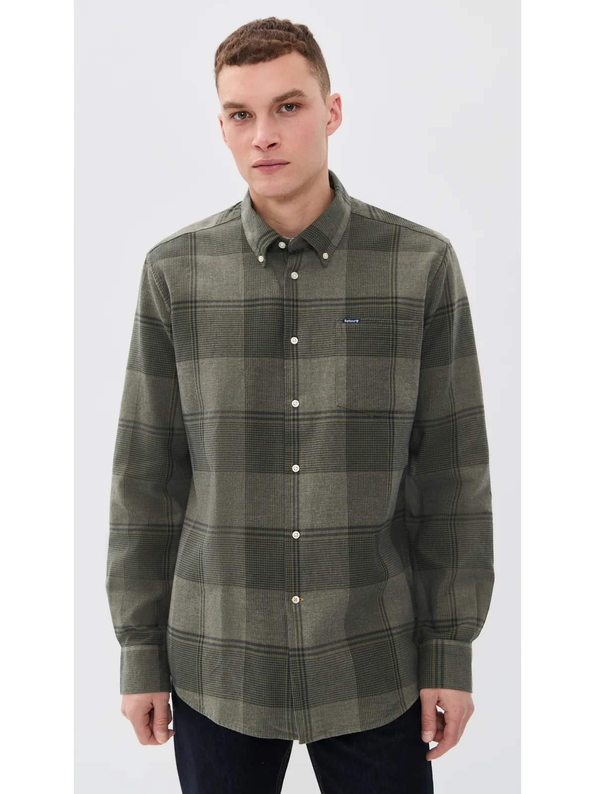 Barbour Heaney チェック柄 テーラードフィット シャツ - 画像2