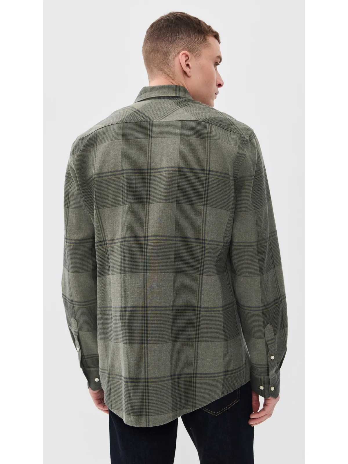 Barbour Heaney チェック柄 テーラードフィット シャツ - 画像3
