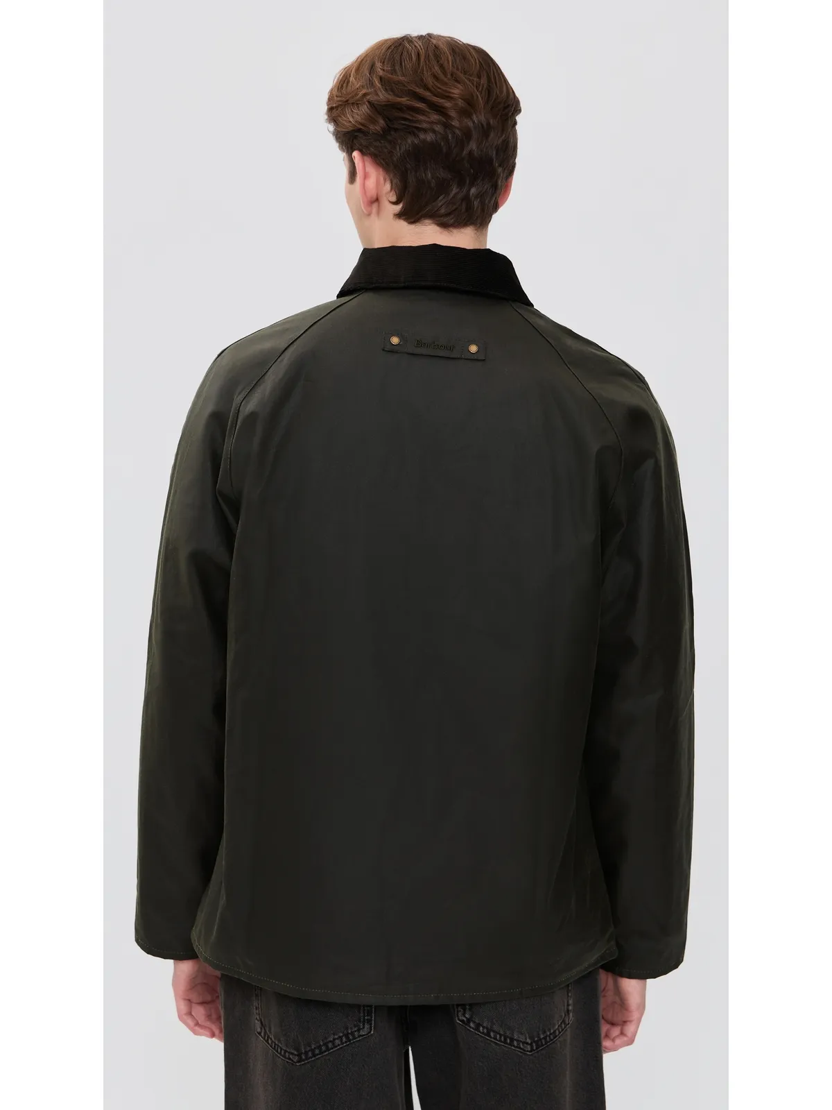 Barbour ショート ローデン ワックス MAC ジャケット - 画像3