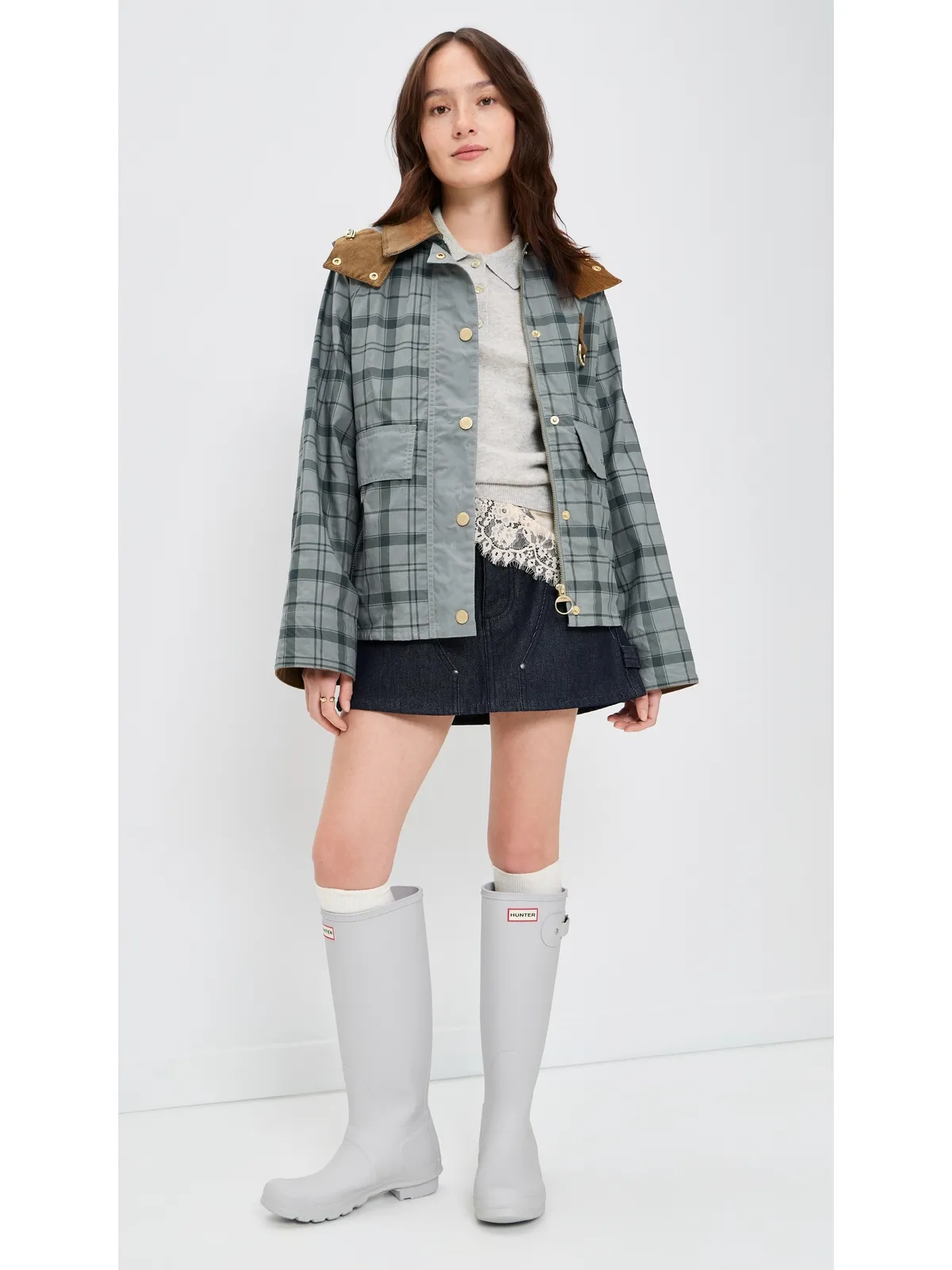 Barbour Carnforth タータンジャケット - 画像5