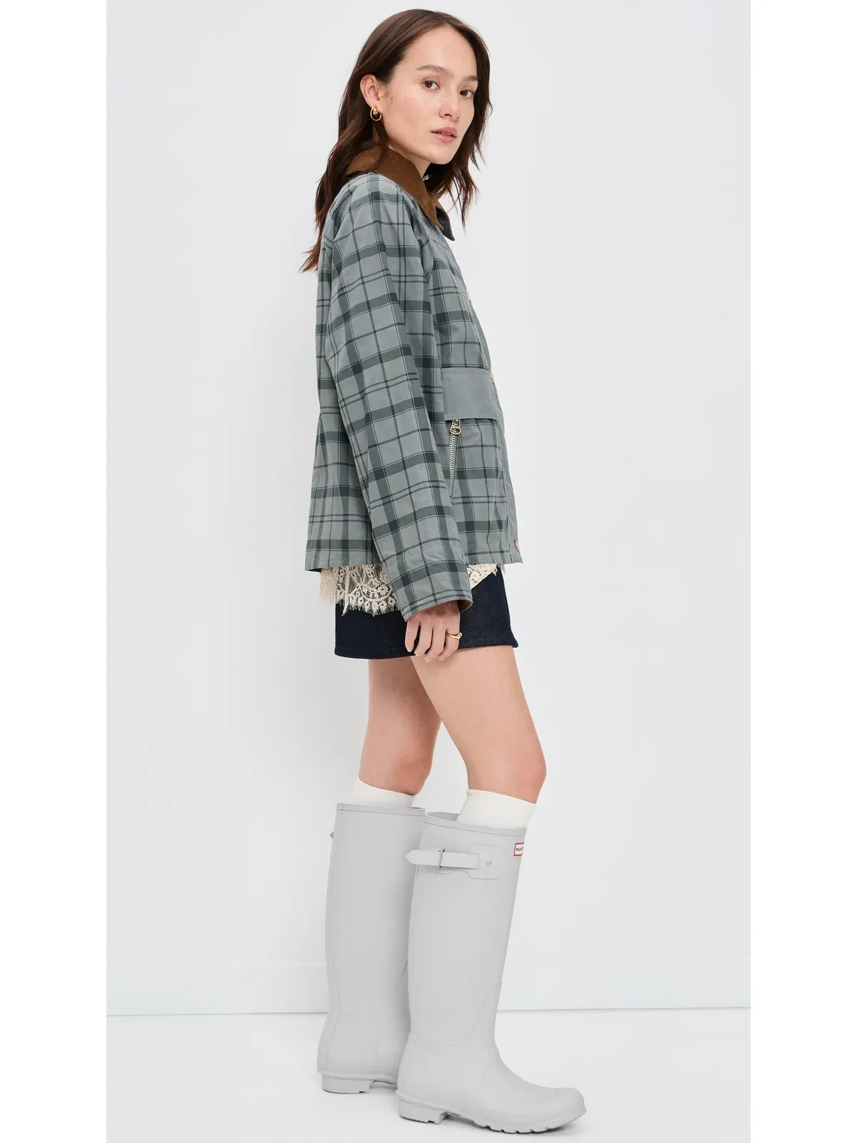 Barbour Carnforth タータンジャケット - 画像4