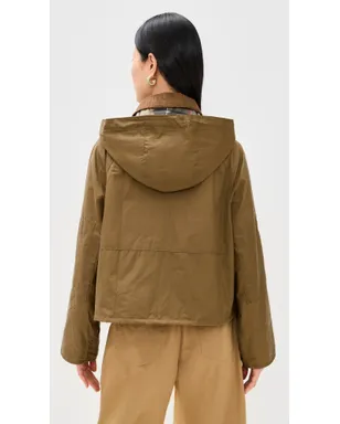 Barbour Liza ワックスジャケット サンド/ドレス - サムネイル3