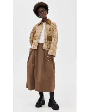 Barbour Mackworth チェック柄 カジュアルジャケット ベージュ タターサル - サムネイル5