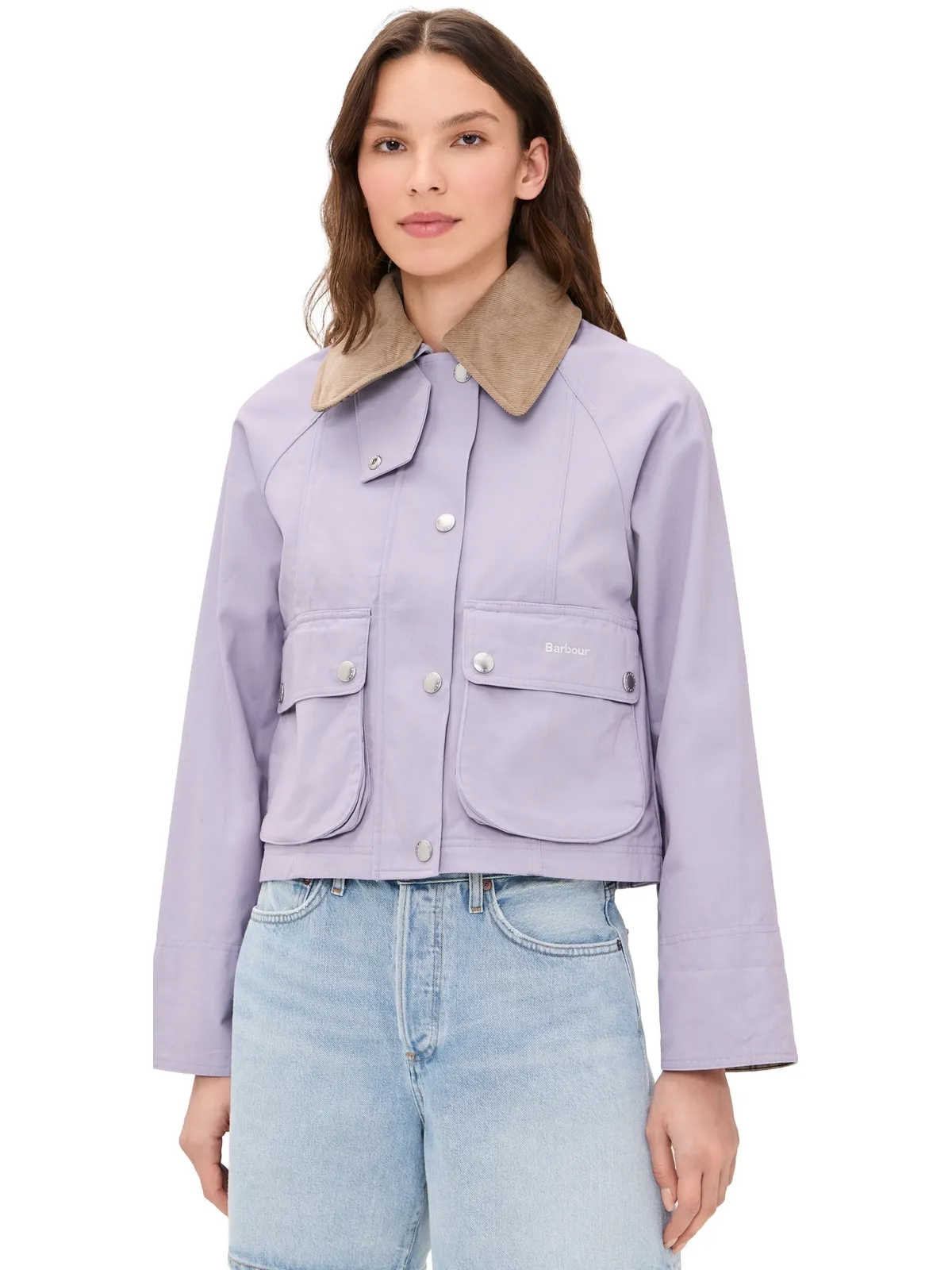 Barbour クロップド Beadnell カジュアルジャケット - 画像1