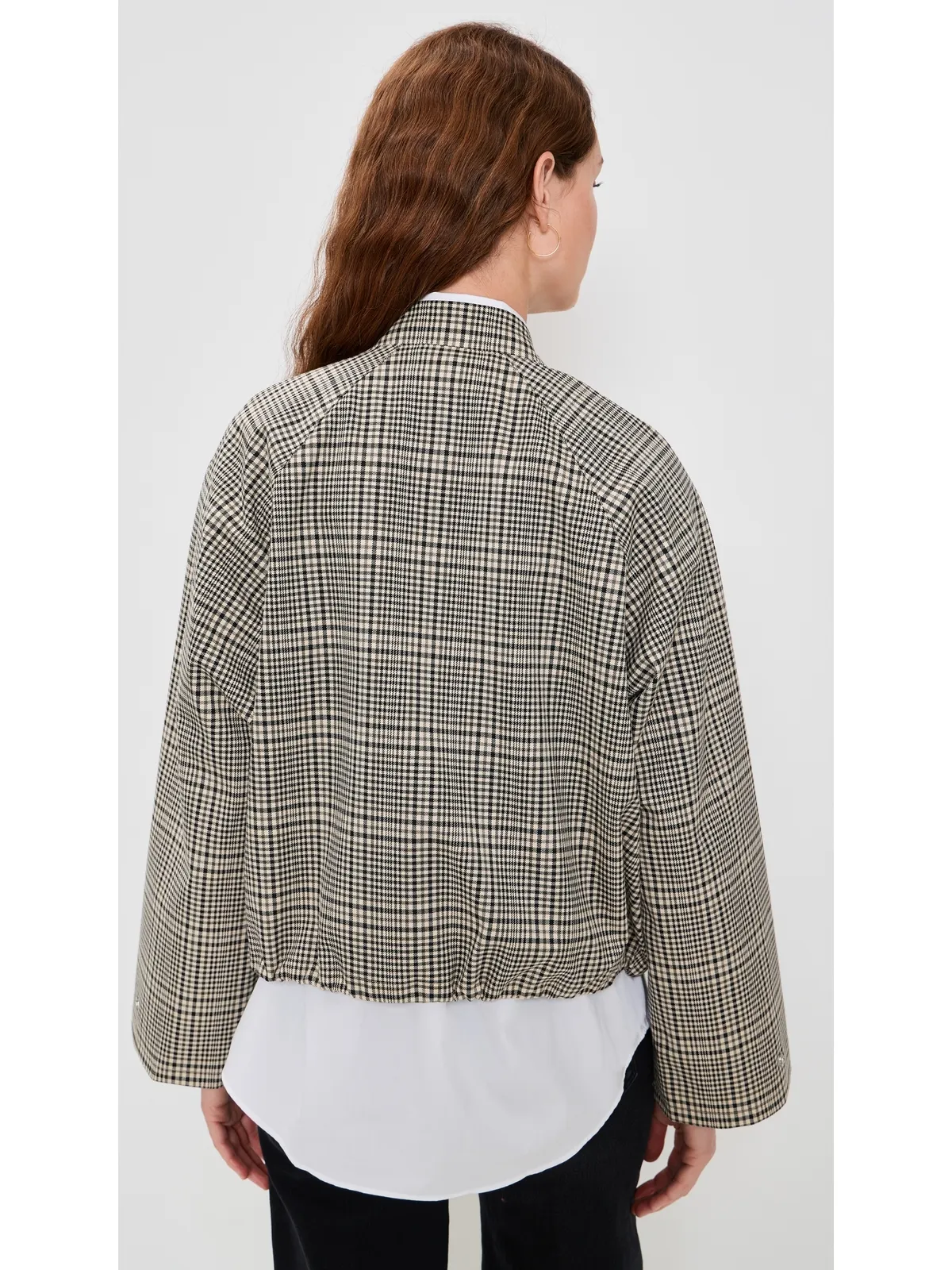 Barbour Leyburn チェック柄ボンバージャケット - 画像3