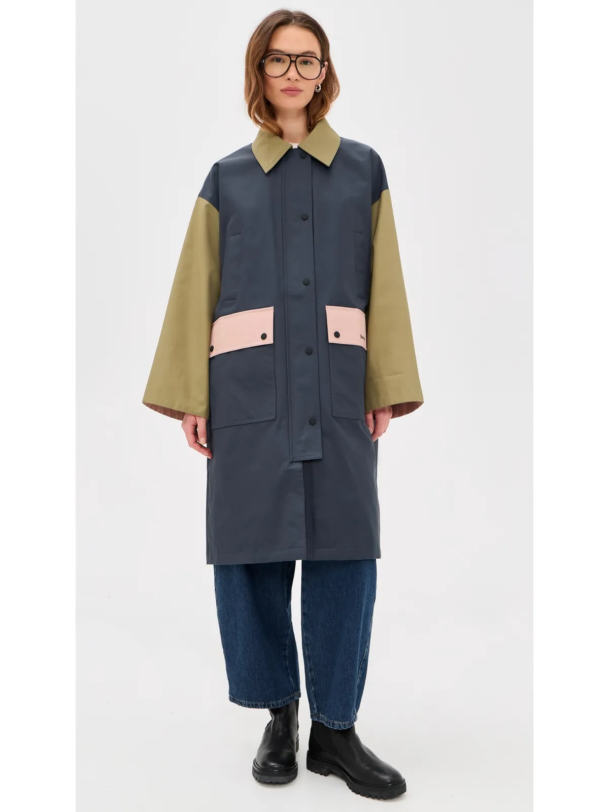 Barbour ブレアリッグ シャワープルーフ ジャケット - 画像5