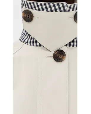 Barbour Gabby Car Casual Coat Mist - サムネイル6