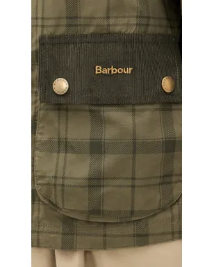 Barbour タータン柄 クロップド Beadnell カジュアルジャケット - サムネイル6