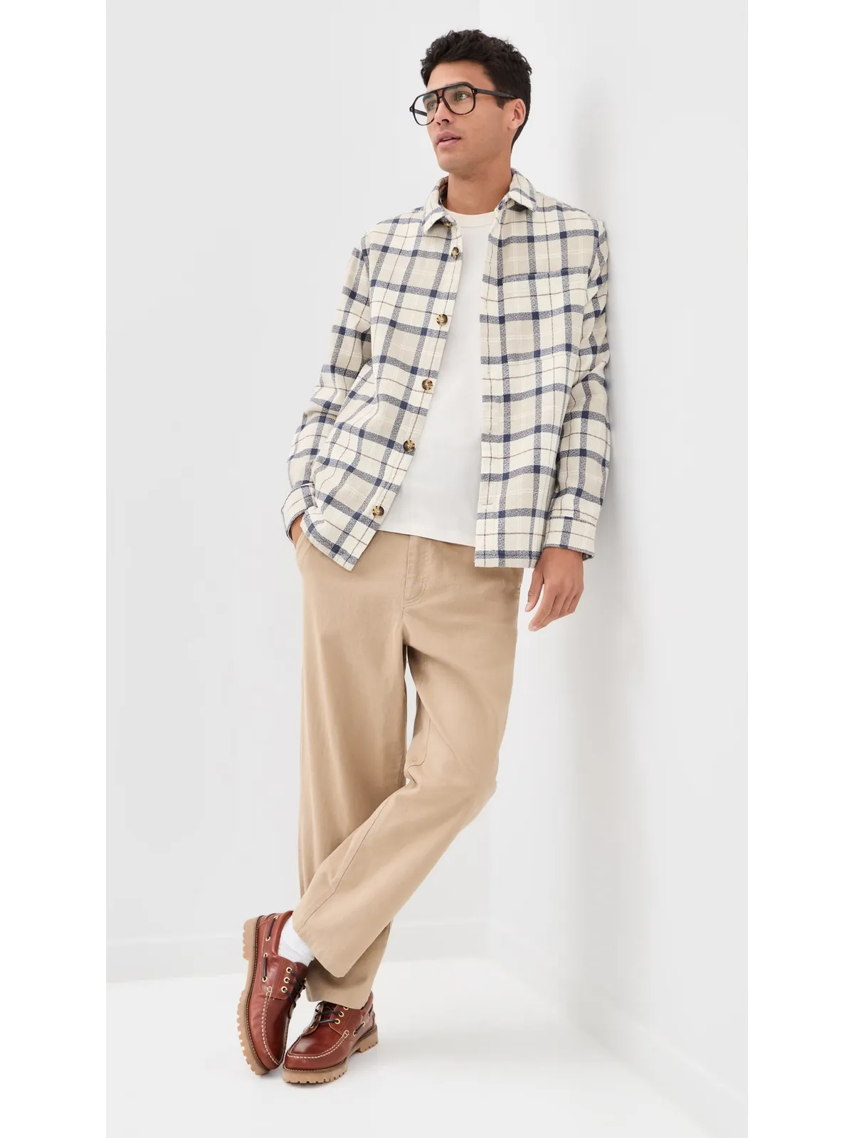 Barbour ベネル テクスチャード タータン オーバーシャツ Oban Mist タータン - 画像5