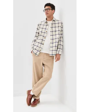 Barbour ベネル テクスチャード タータン オーバーシャツ Oban Mist タータン - サムネイル5