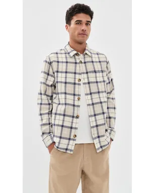 Barbour ベネル テクスチャード タータン オーバーシャツ Oban Mist タータン - サムネイル2