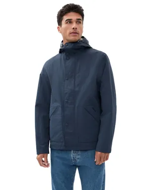 Barbour Baywick シャワープルーフ ジャケット ネイビー - サムネイル1
