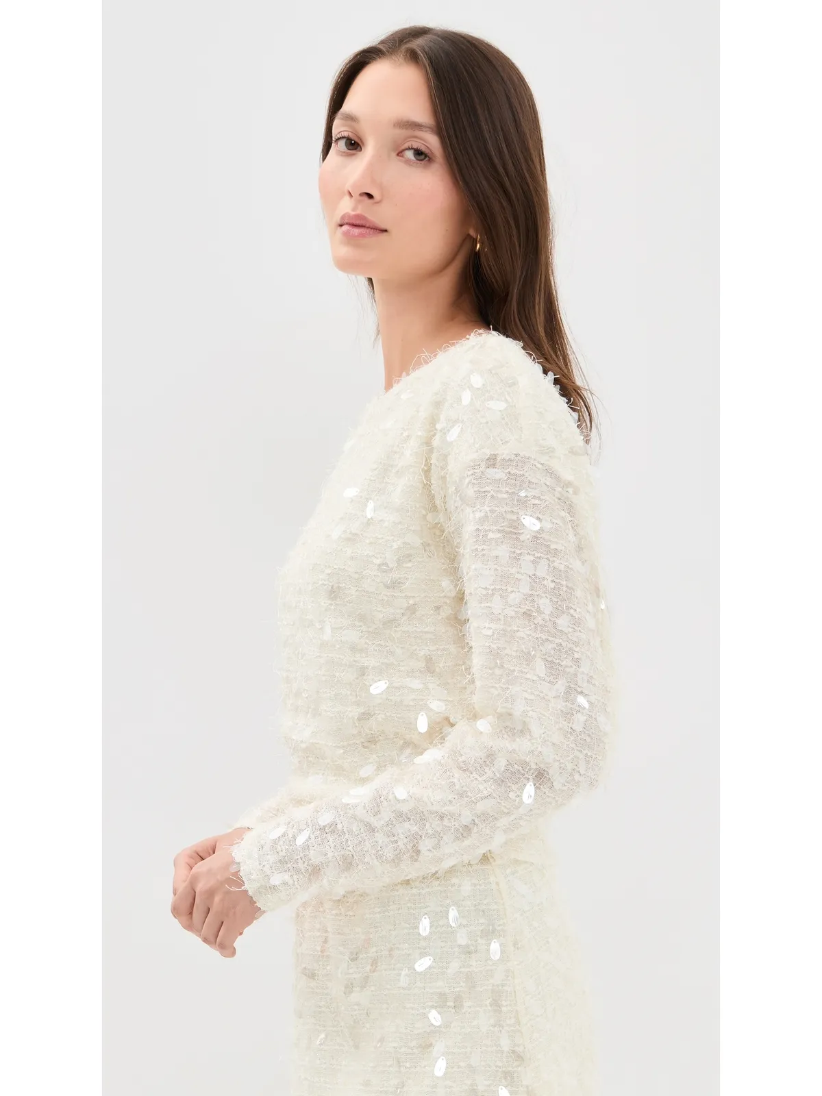 Bailey Rose シークイン ロングスリーブ トップ - 画像4