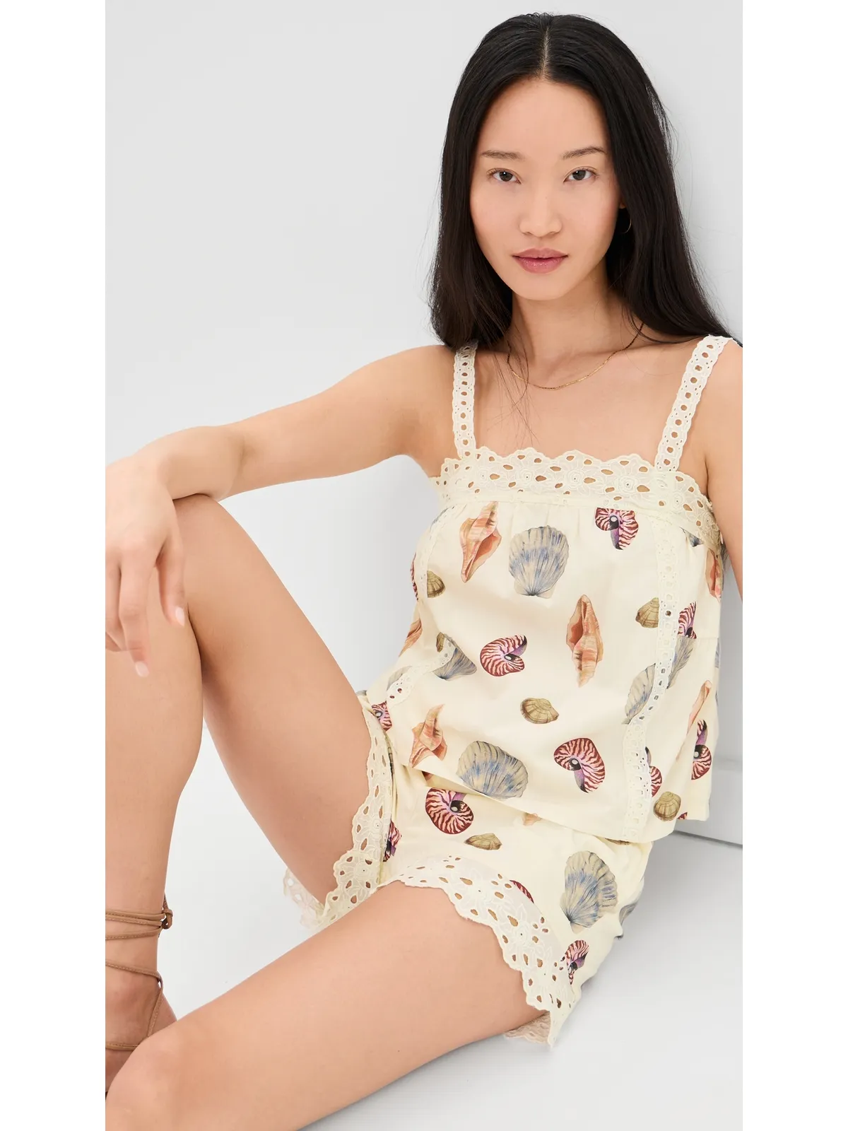 Bailey Rose シェルブラウス クリーム - 画像2