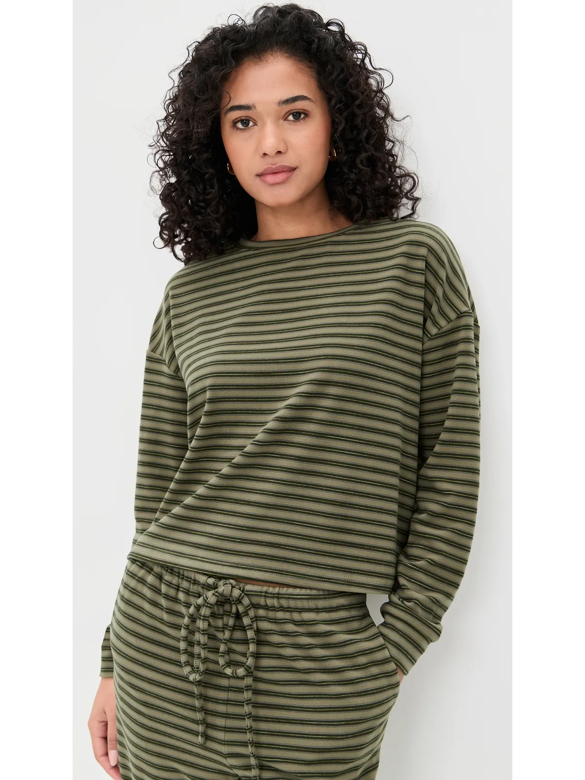 Bailey Rose ストライプ長袖Tシャツ - 画像2