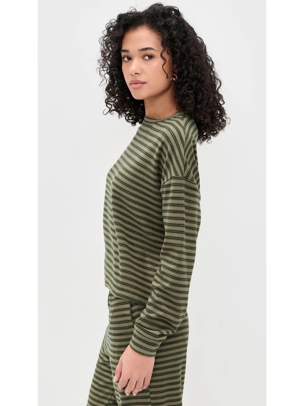 Bailey Rose ストライプ長袖Tシャツ - 画像4