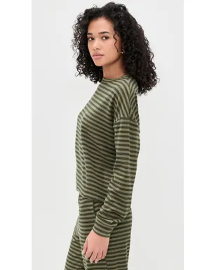 Bailey Rose ストライプ長袖Tシャツ - サムネイル4