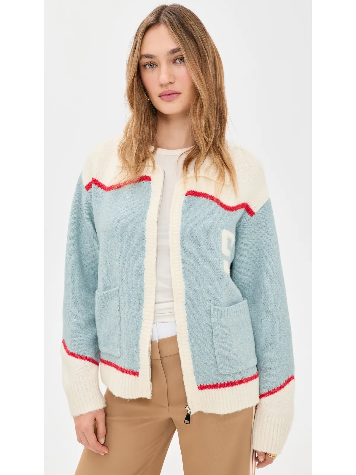 Bailey Rose ビンテージ スキーカーディガン - 画像2