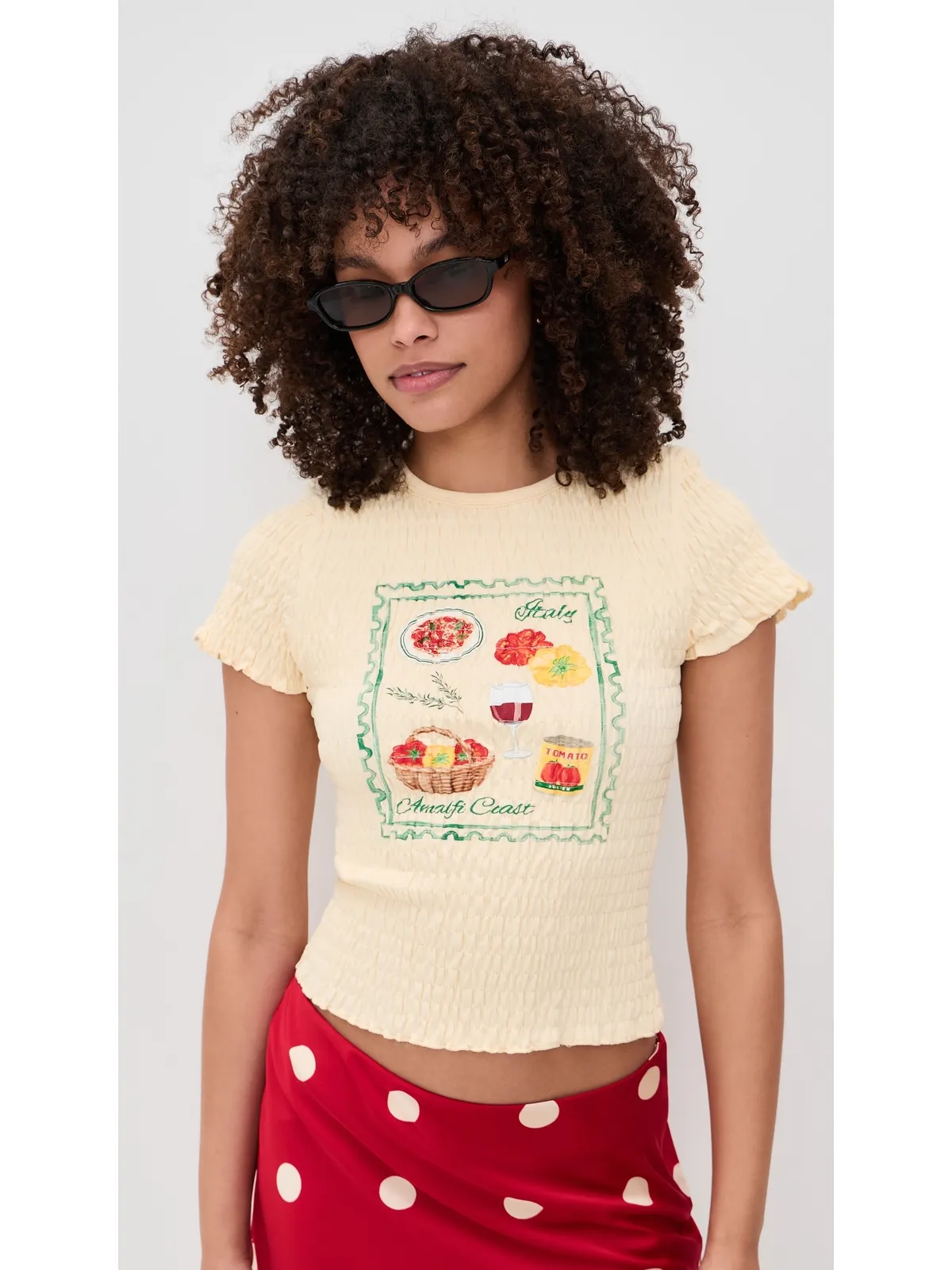 Bailey Rose プリントTシャツ カスタード - 画像2