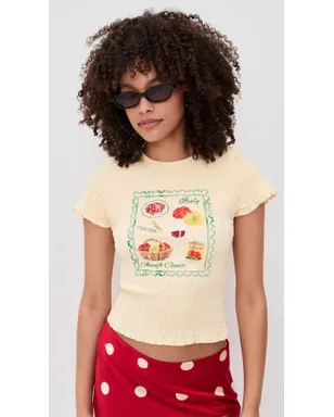 Bailey Rose プリントTシャツ カスタード - サムネイル2