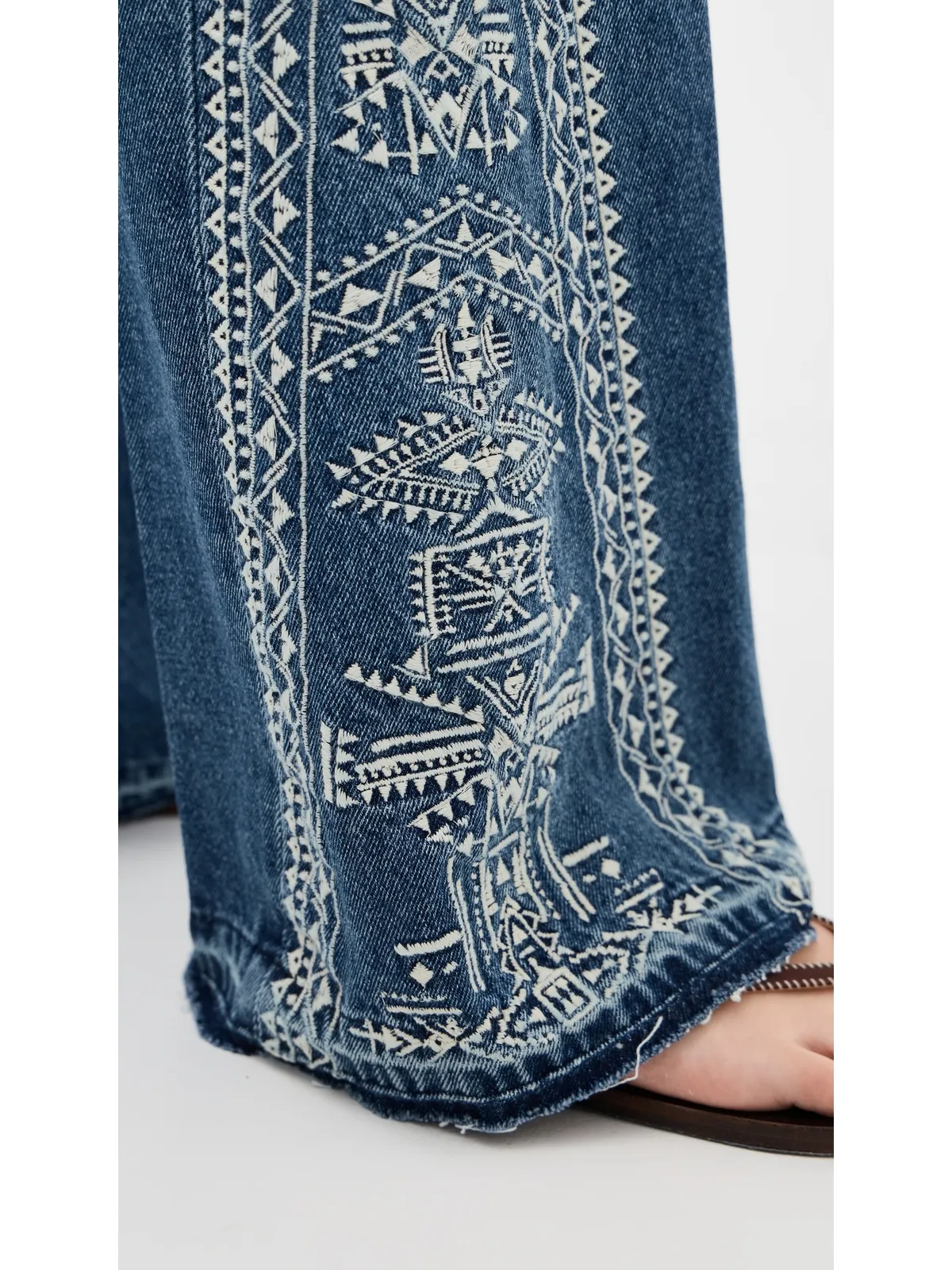 ba & sh ヴィヴィ刺繍ジーンズ - 画像6