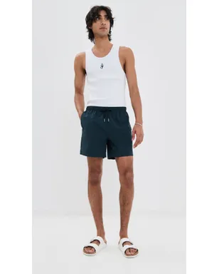 Bather ソリッドネイビー スイムトランクス - サムネイル5
