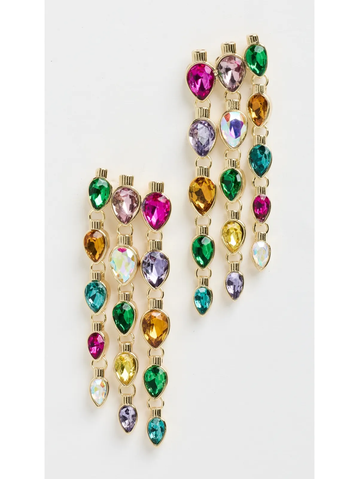 BaubleBar ライトストリングドロップピアス（マルチカラー） - 画像2