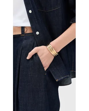 BaubleBar Leigh カフ ゴールド - サムネイル3