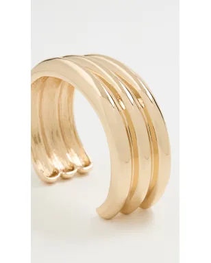 BaubleBar Leigh カフ ゴールド - サムネイル4