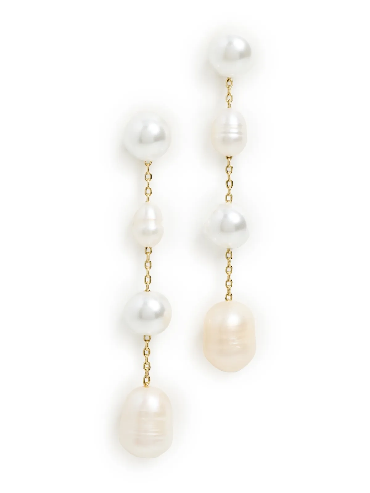 BaubleBar フランチェスカ イヤリング パール - 画像1