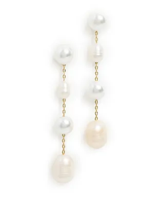 BaubleBar フランチェスカ イヤリング パール - サムネイル1