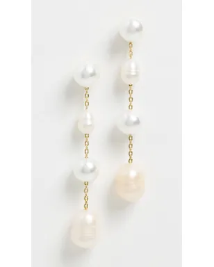 BaubleBar フランチェスカ イヤリング パール - サムネイル2