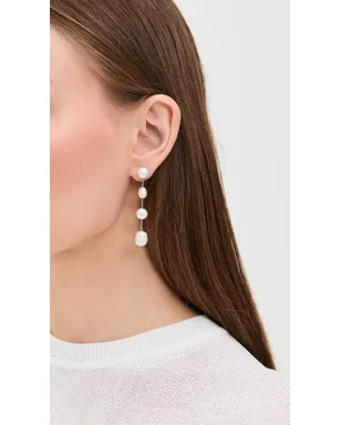 BaubleBar フランチェスカ イヤリング パール - サムネイル3