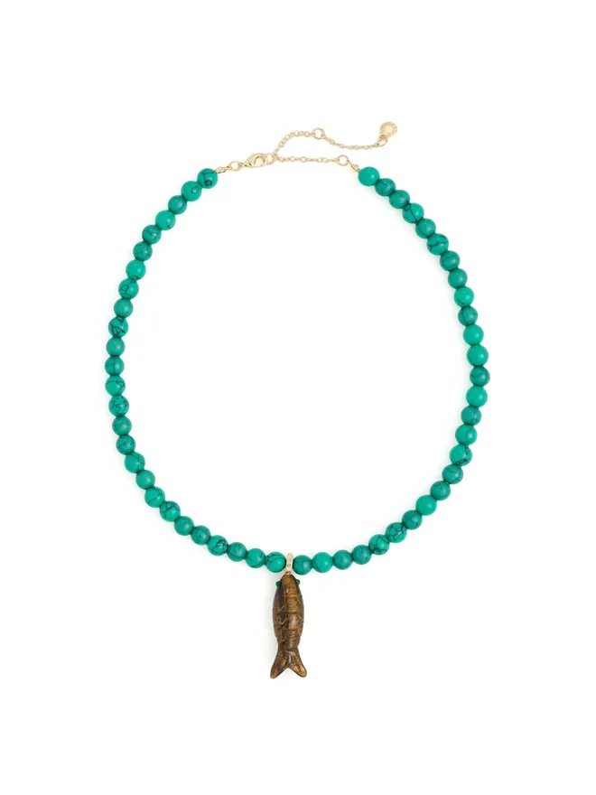 BaubleBar BaubleBar 魚が水から出たネックレスの商品画像