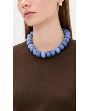 BaubleBar ジョアン セミ・プレシャス ネックレス ブルー - サムネイル3