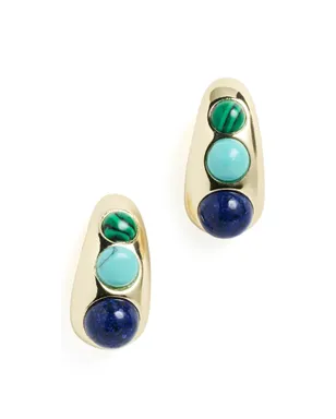 BaubleBar エラ セミ・プレシャス イヤリング - サムネイル1