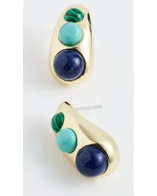 BaubleBar エラ セミ・プレシャス イヤリング - サムネイル4