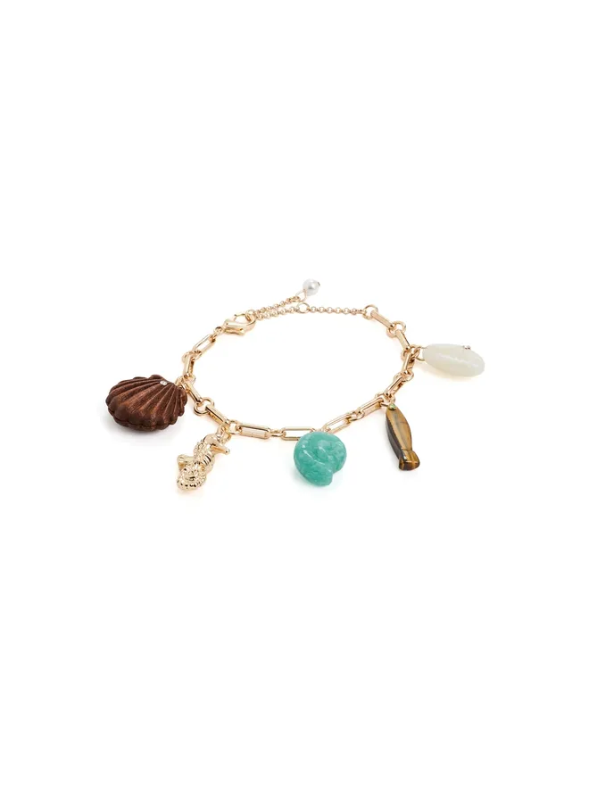 BaubleBar BaubleBar All At Sea チャームブレスレットの商品画像