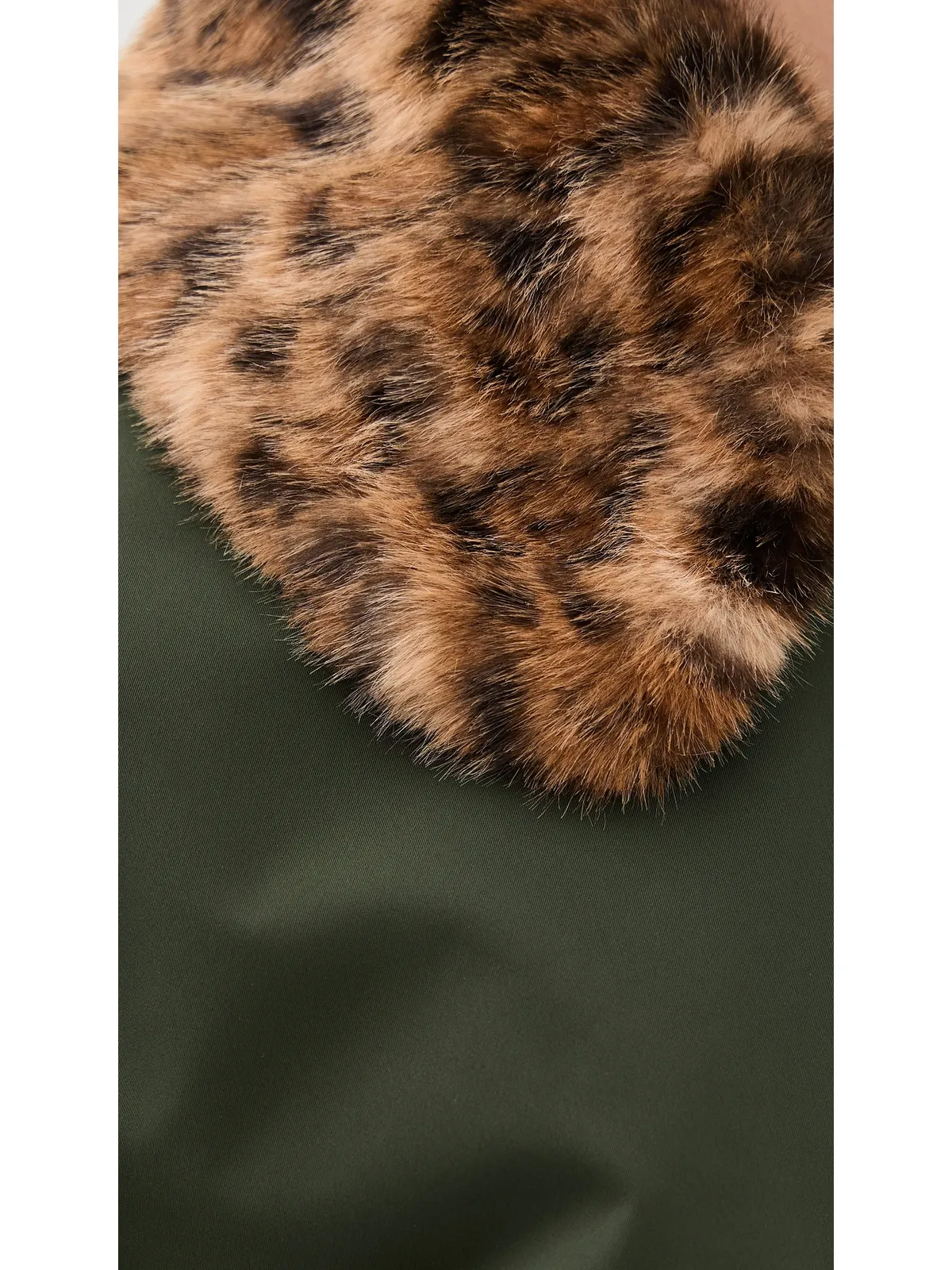 BAUM UND PFERDGARTEN Bronte Jacket ロジン・グリーン・レオパード - 画像6